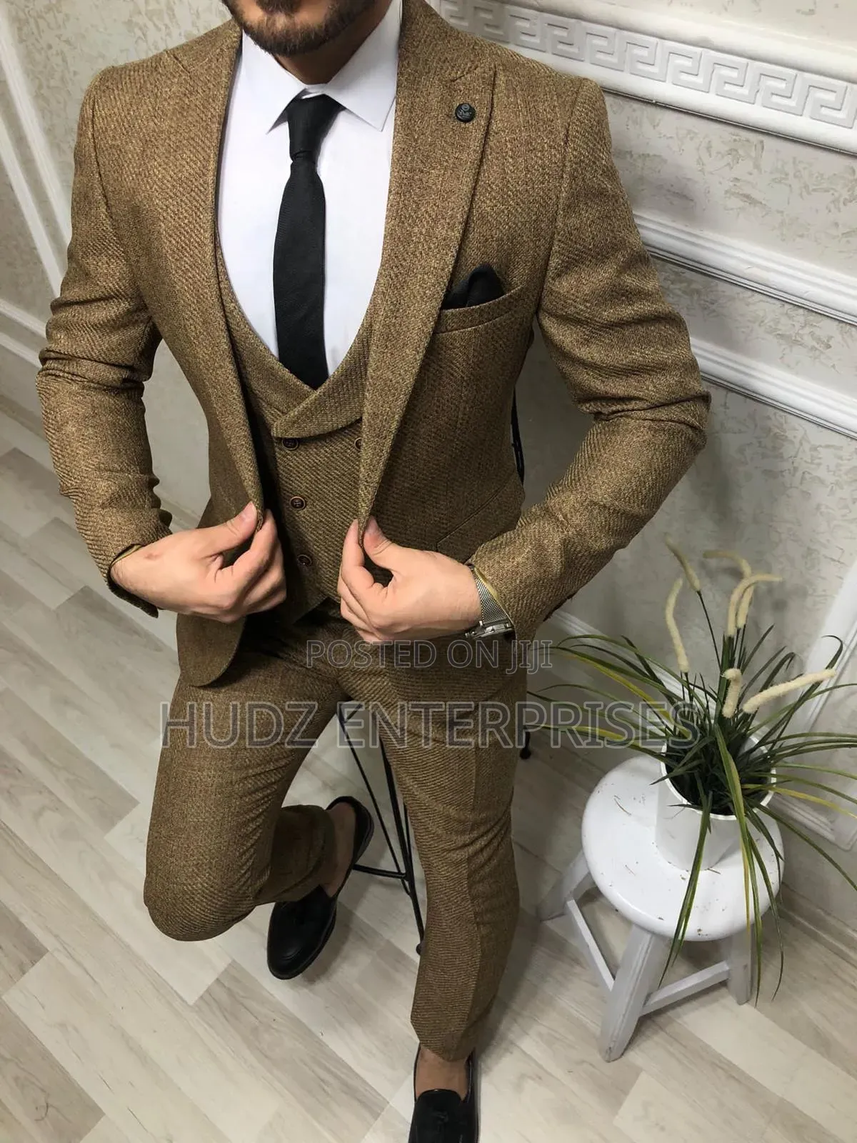 Unique Turkish Brown Suit