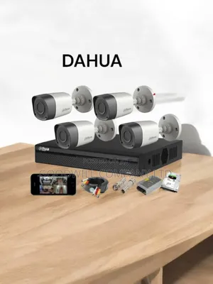 Dahua 4 Channel Colorvu CCTV Camera Kit At It's Lowest Price