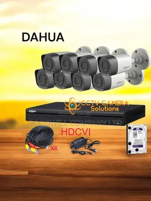 Dahua 8 Channel Colorvu CCTV Camera Kit At It's Lowest Price