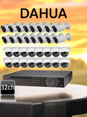 32 Channel CCTV Camera Full Kit Lineous