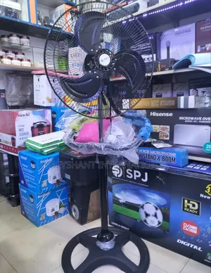 SPJ High Velocity Stand Fan/ Metallic Blade Stand Fan