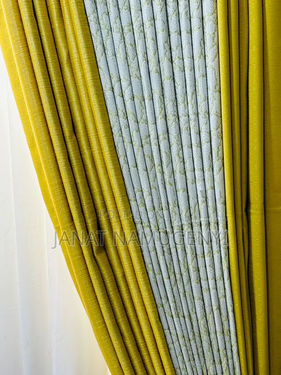 Curtains in Different Designs and Colors