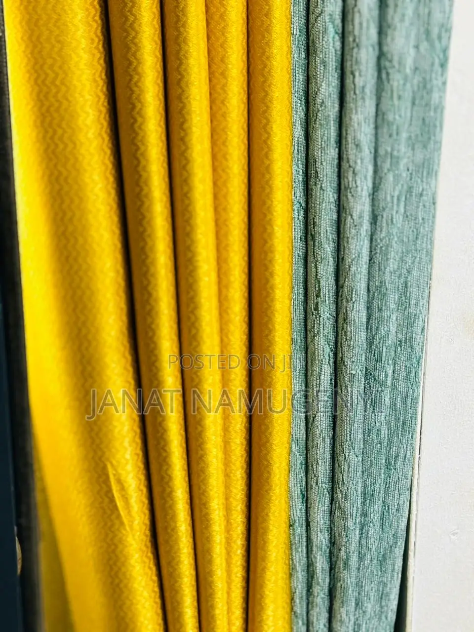 Curtains in Different Designs and Colors