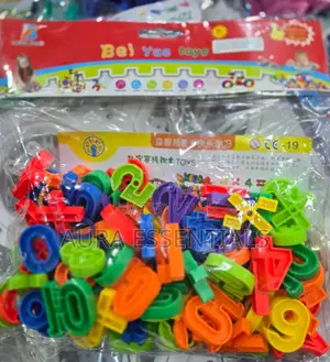 Plastic Numbers Set for Kids