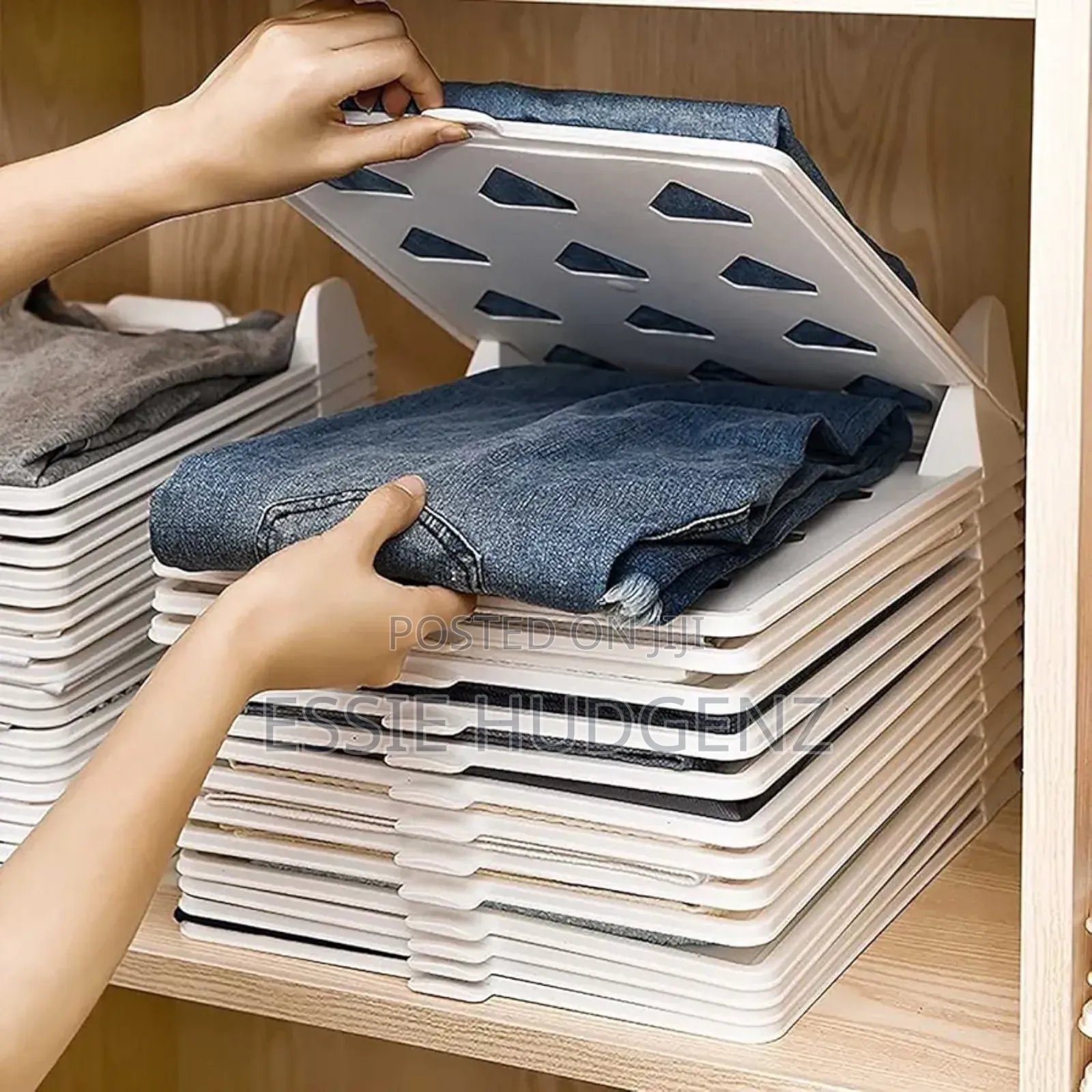 5pieces Clothes Board Stackable Organizer