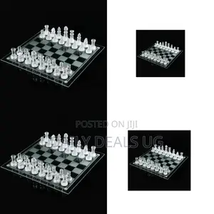 Glass Chess Game Board