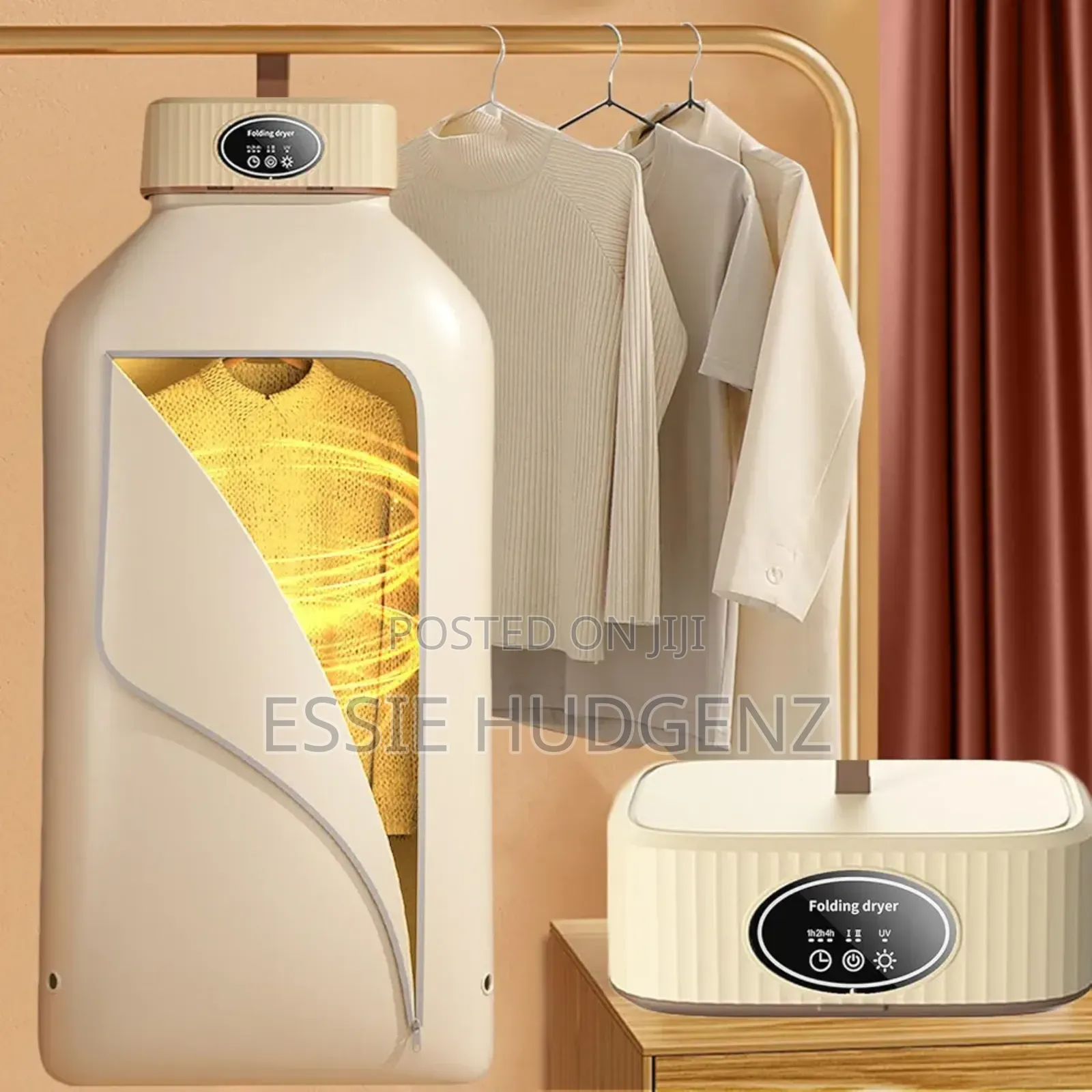 Folding Electric Clothes Dryer