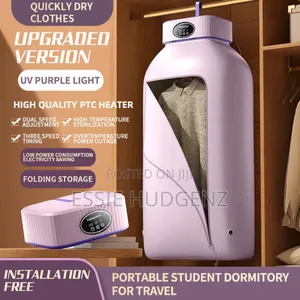 Folding Electric Clothes Dryer