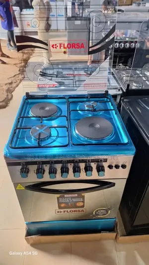 FLORSA 2 Electric + 2 Gas Automatic Cookers \\ 60cm × 60cm