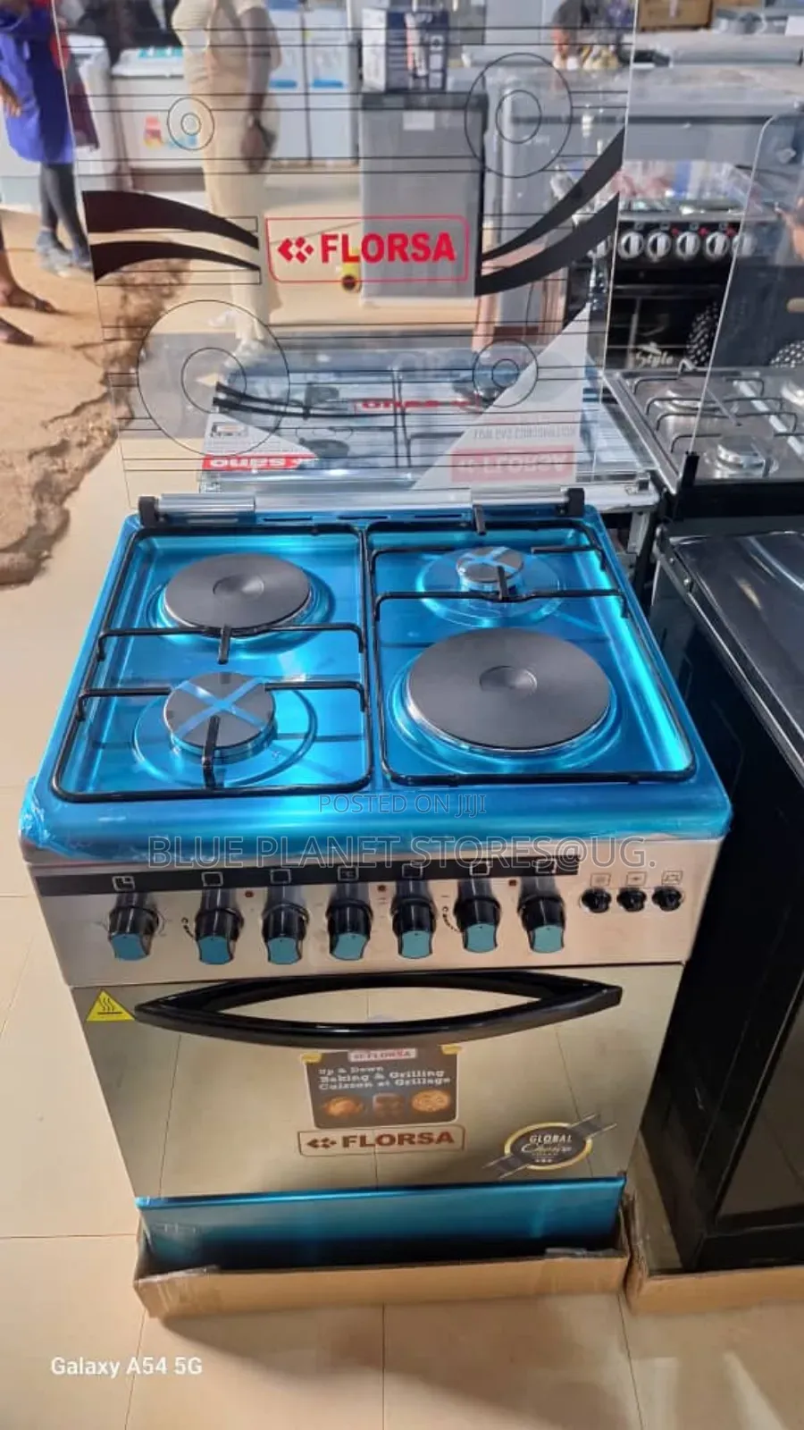 FLORSA 2 Electric + 2 Gas Automatic Cookers \\ 60cm × 60cm
