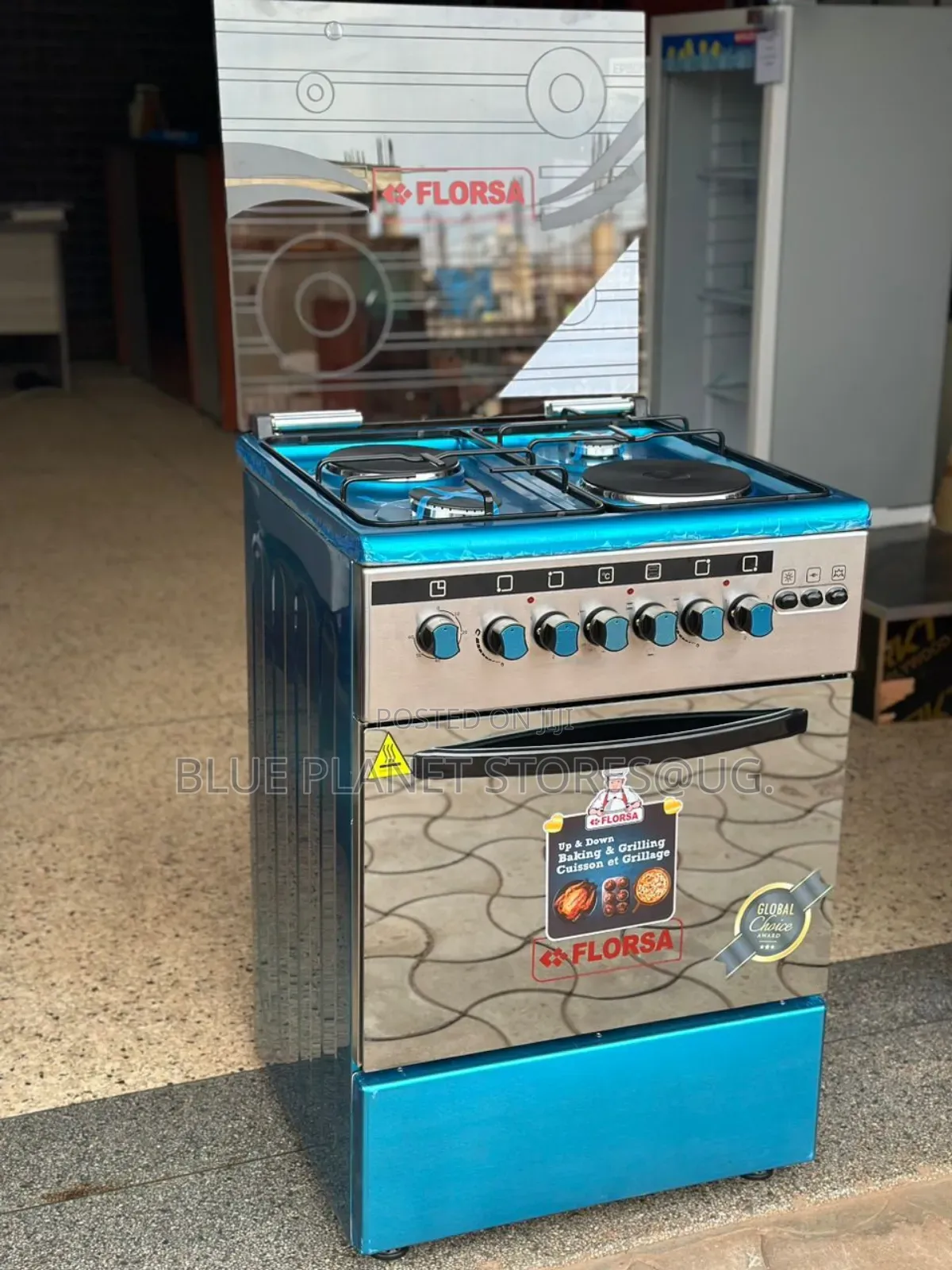 FLORSA 2 Electric + 2 Gas Automatic Cookers \\ 60cm × 60cm
