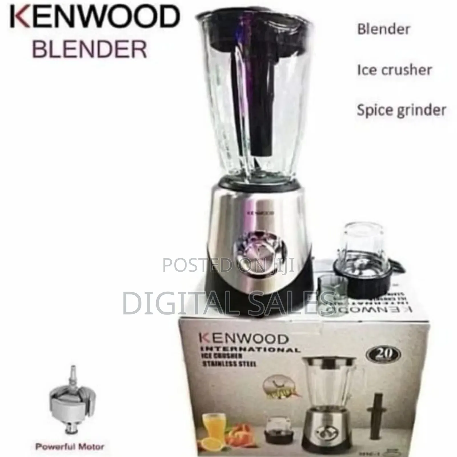 Kenwood 2 in 1 Ice Crusher