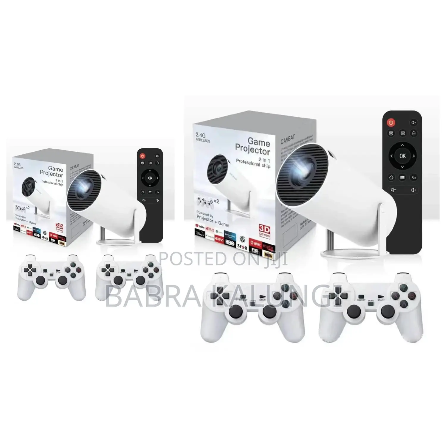 2.4G Wireless Game Projector-New