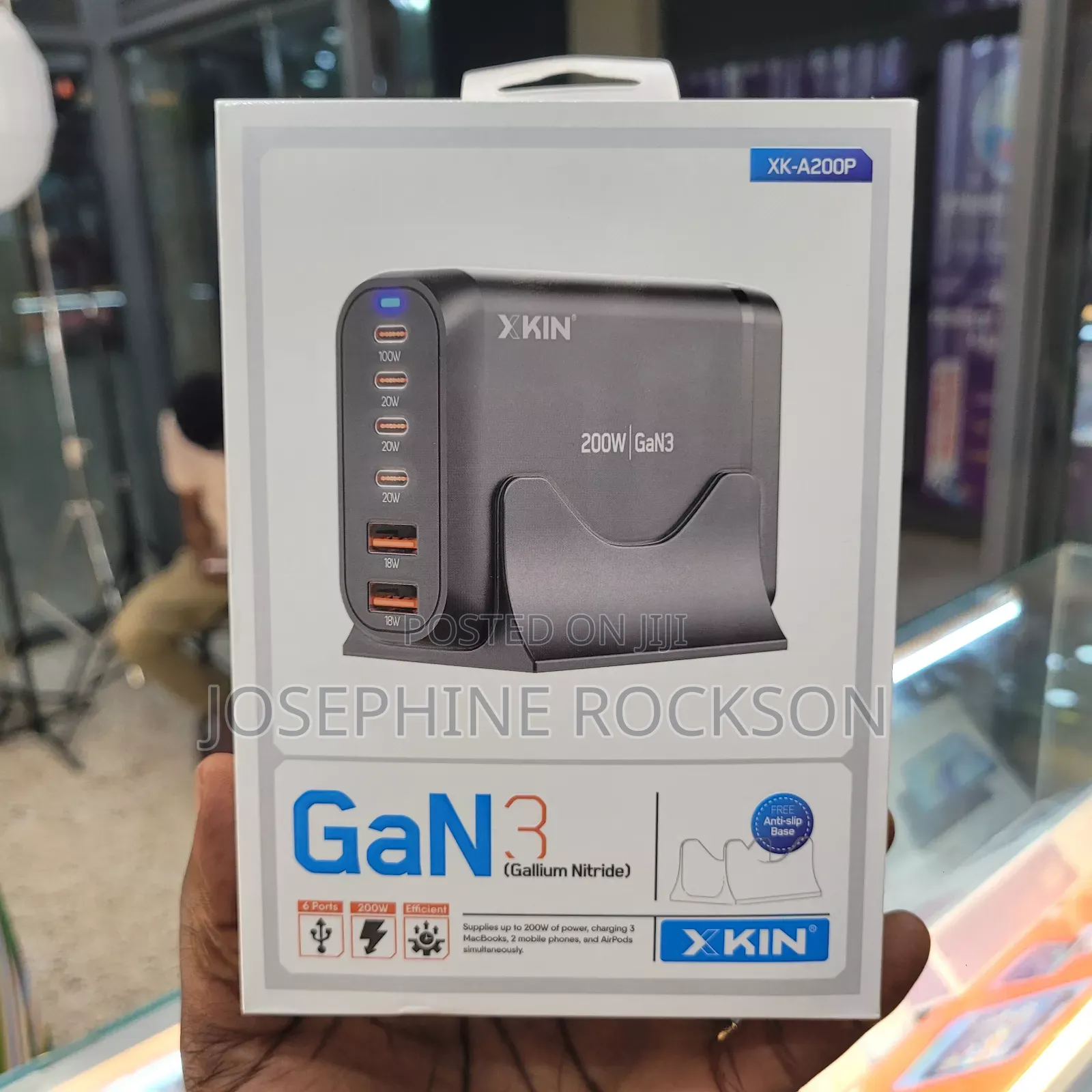 Fast PD QC Charging Gan3