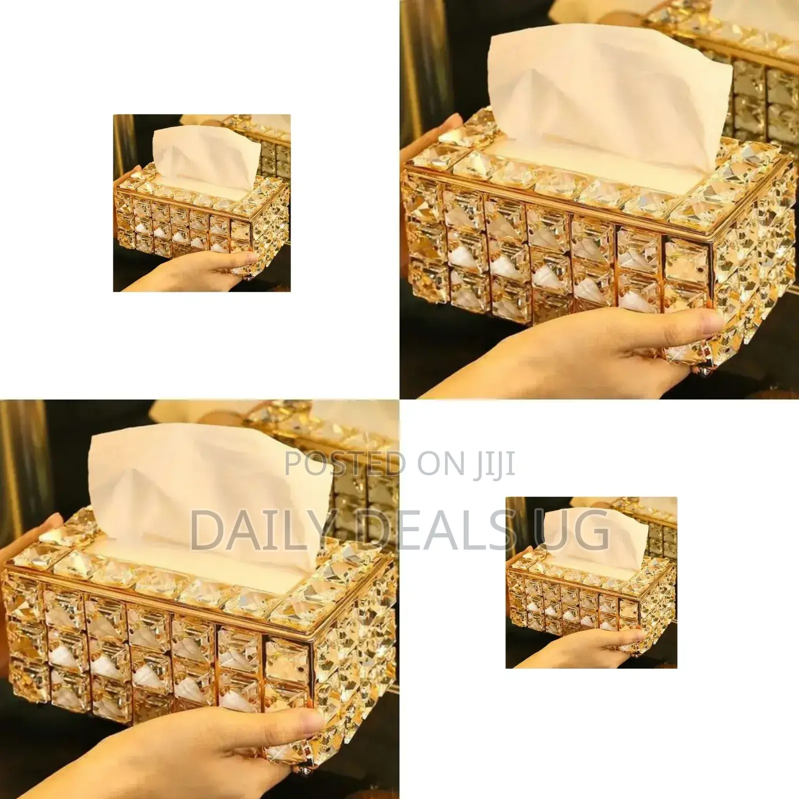 Glass Tissue Holder