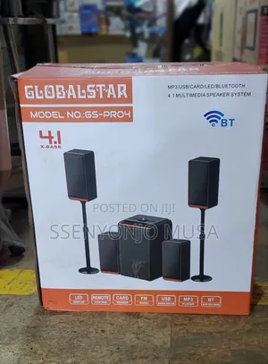 Global Star Gs'pro4 4.1 Home Multispeaker System | Bluetooth