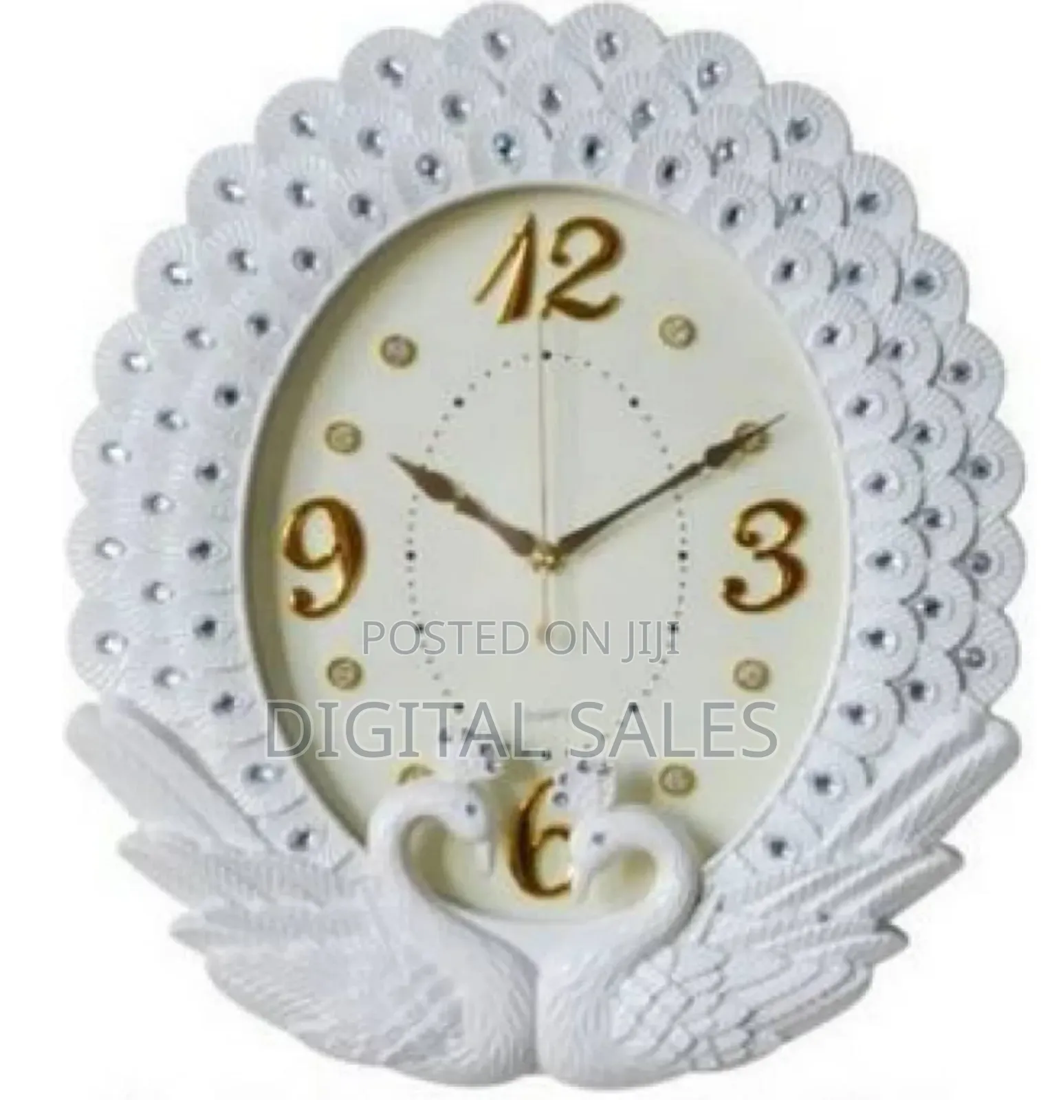 Peacock Silent Stylish Wall Clock