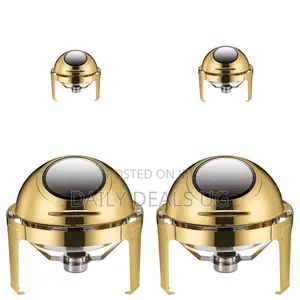 Golden Chafing Dishes