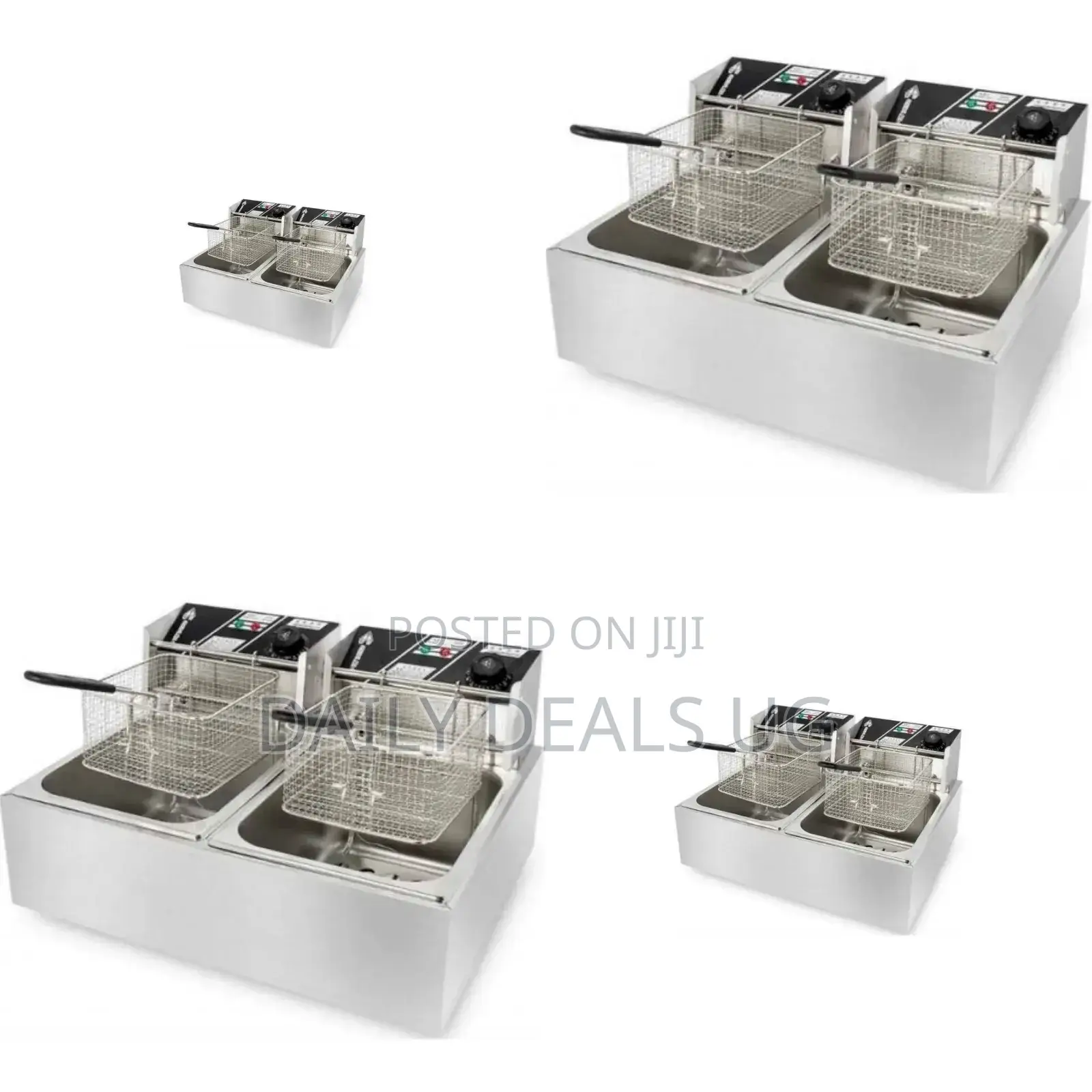Digital Double Deep Fryer