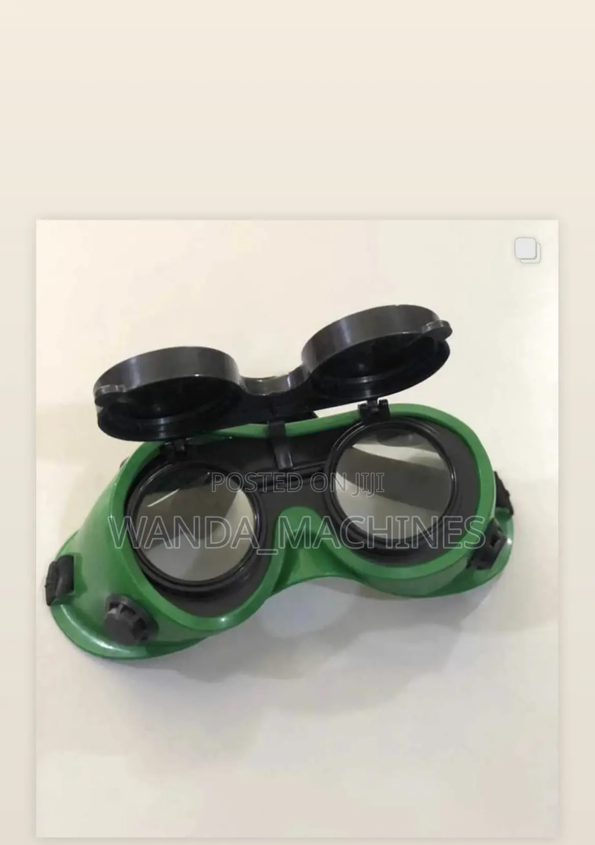 Welding Goggles With Glass Lens