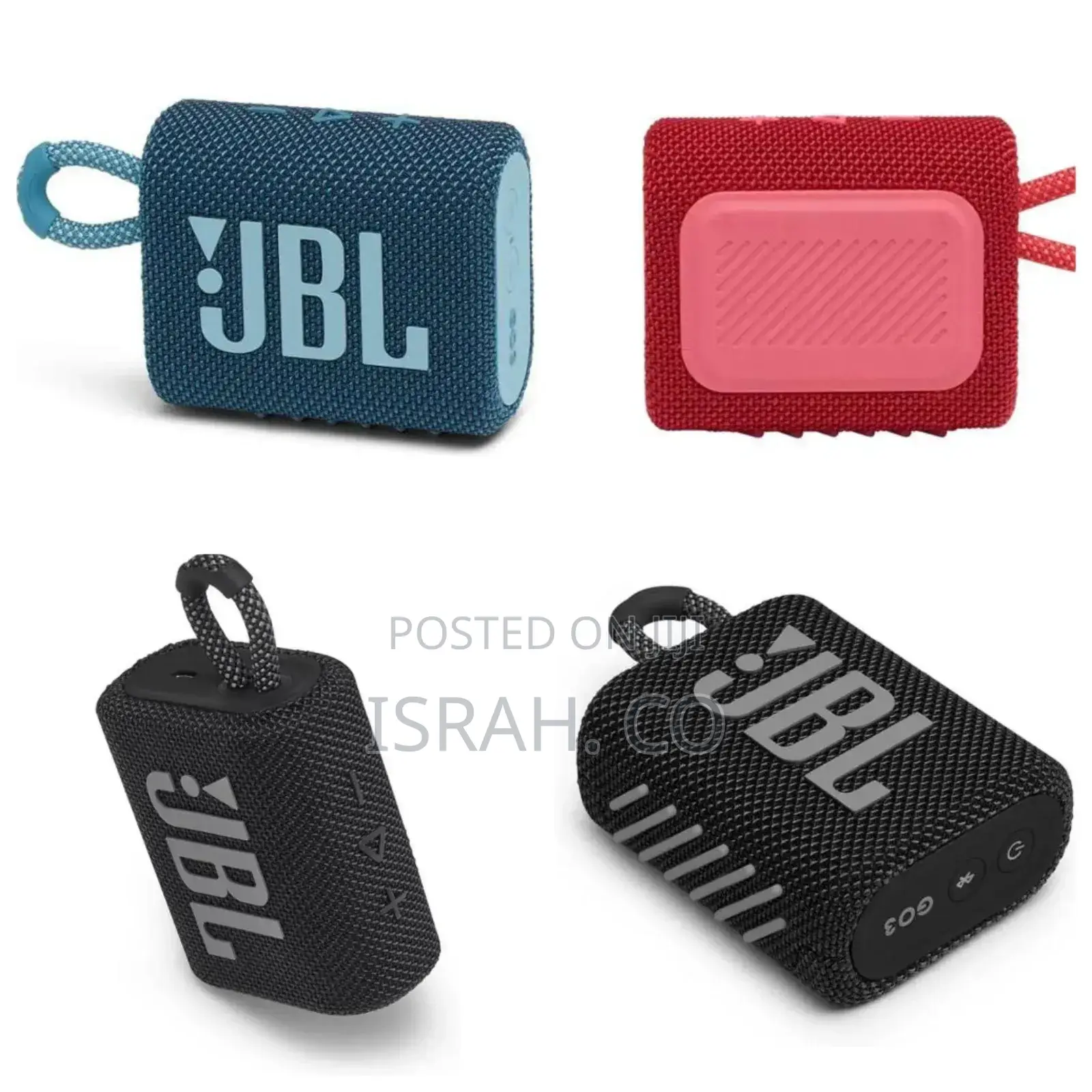JBL GO 3 Wireless Bluetooth Portable Waterproof Speaker