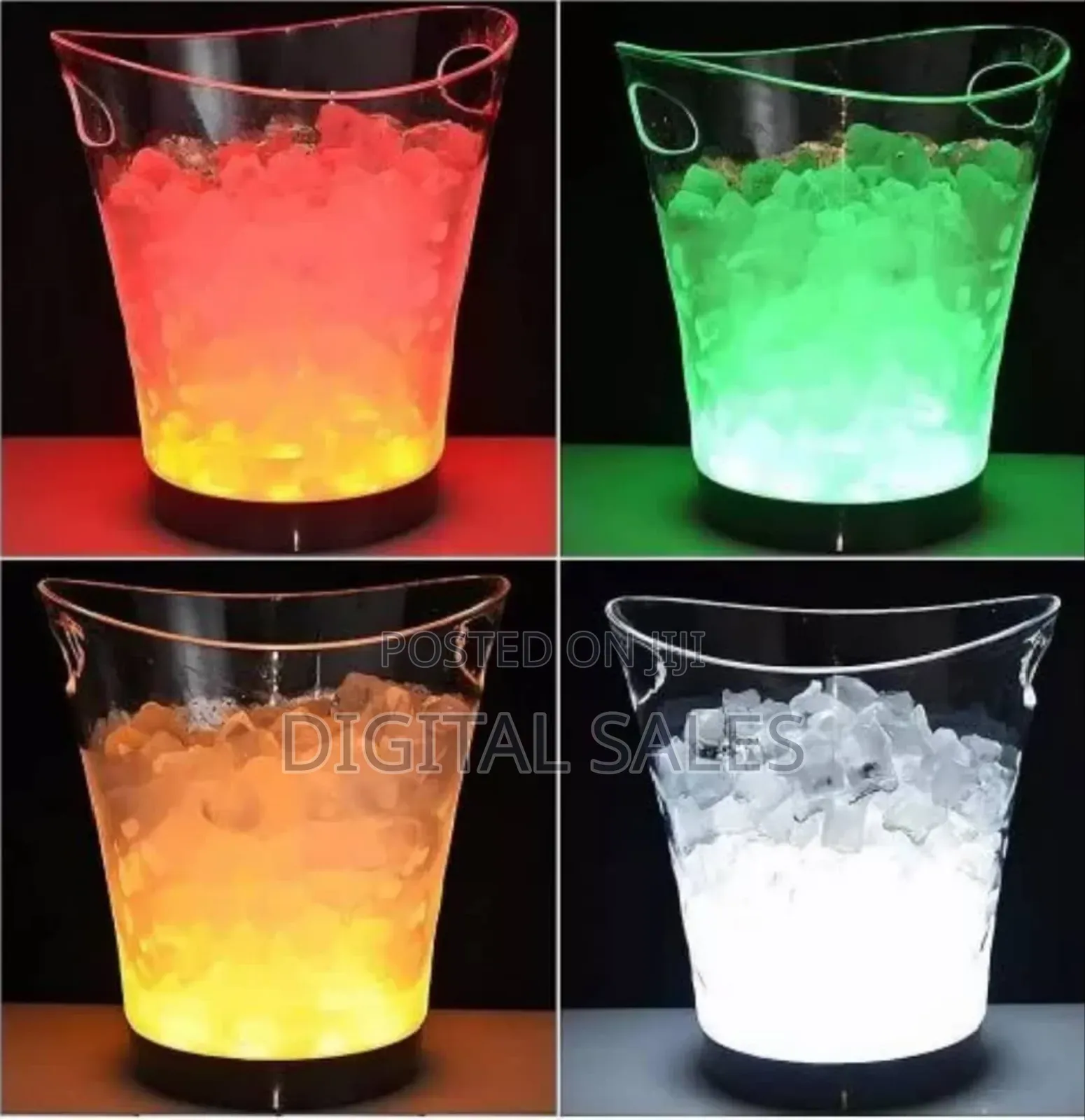 Led Color Changing Ice Bucket