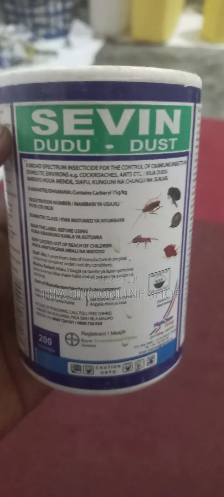 Sevin Dudu-Dust Kills All Insect