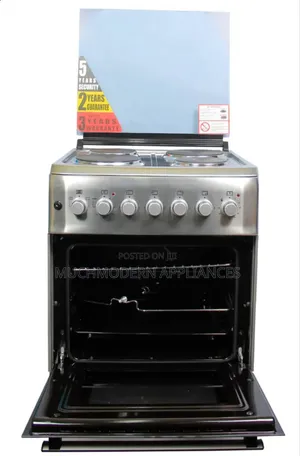 Blueflame Cooker, 60x60cm Full Electric, 4 Hotplates Oven