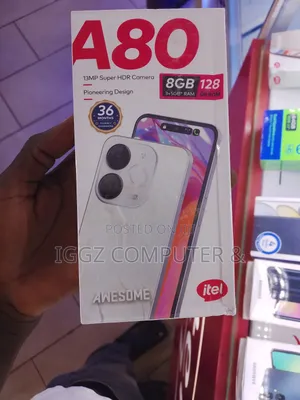 New Itel A80 128 GB Silver