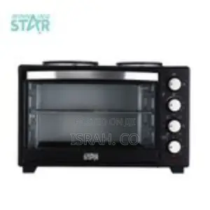 2 IN1 40litres Baking Electric Oven Cooker With 2 Hot Plates