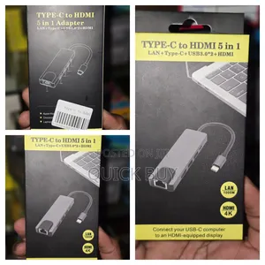 Type-C to HDMI 5 in 1 Adapter