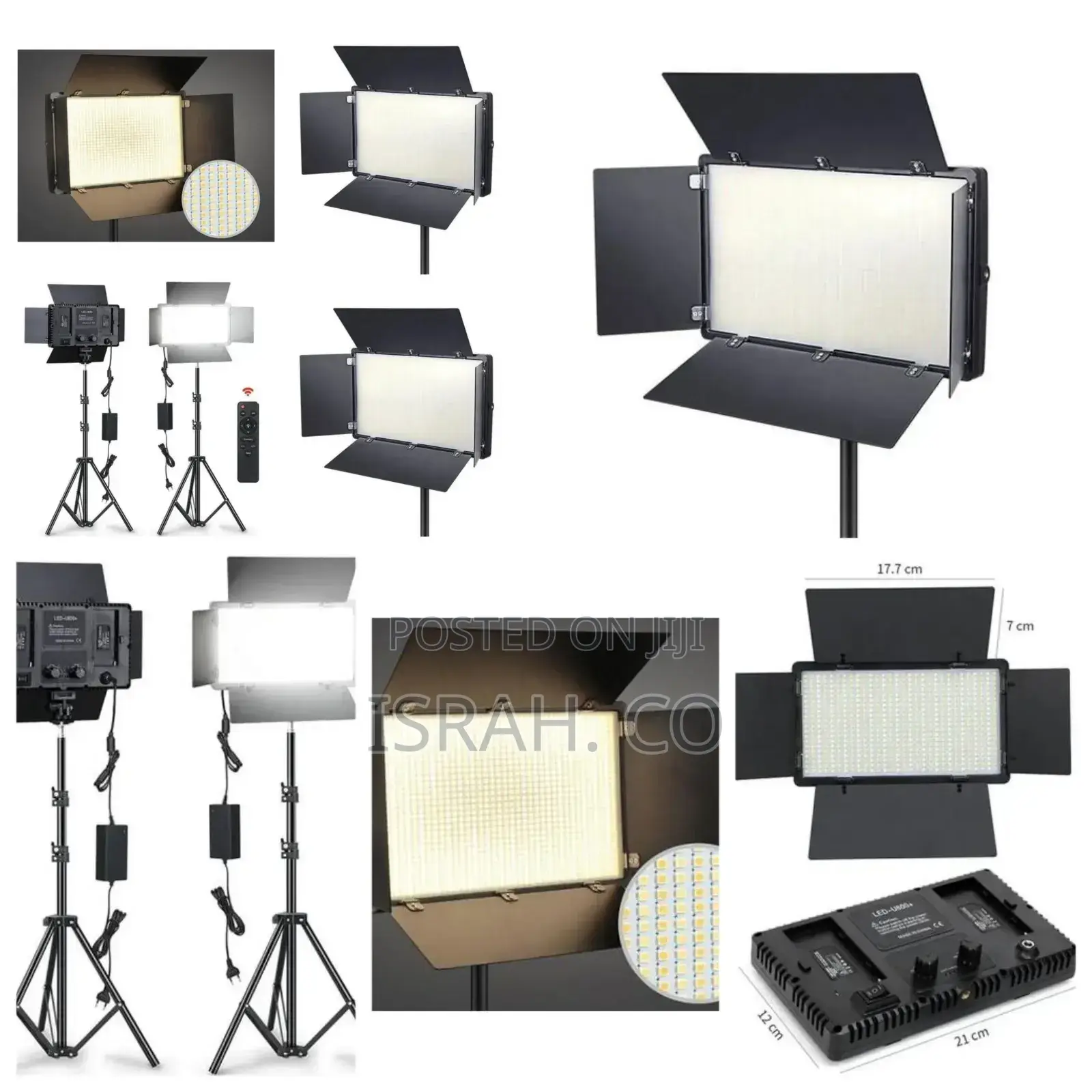 Photo Video Led Pro Light Kit Varicolor 800-Bulb Led