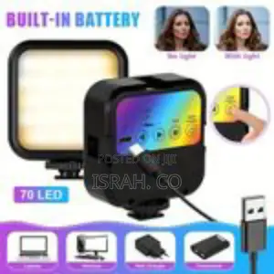 Video Light, Camera Light, 360° Full Color Portable