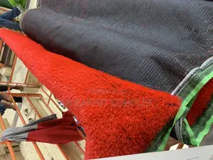 Red Grass Carpets Sqauremeter