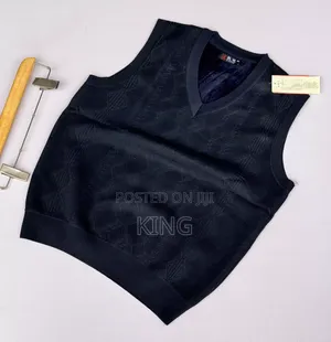 Luxe -Deep v-Neck Tank Sweater