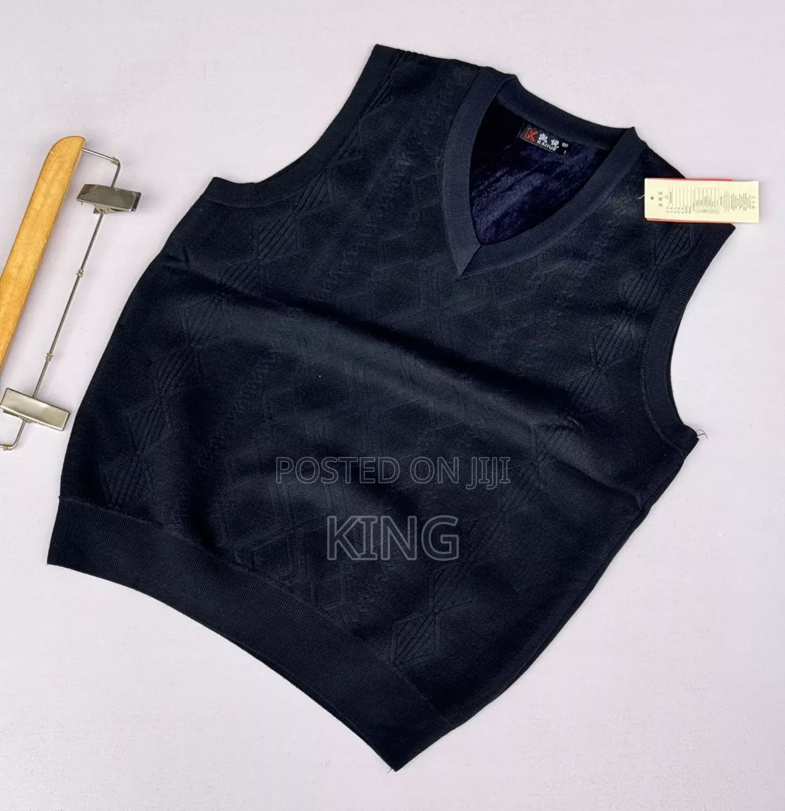 Luxe -Deep v-Neck Tank Sweater