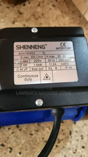Surface Water Pump 2 Hose Power