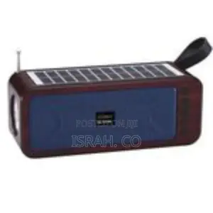 USB TF Aux Fm 6V 1W Solar Panel Speaker