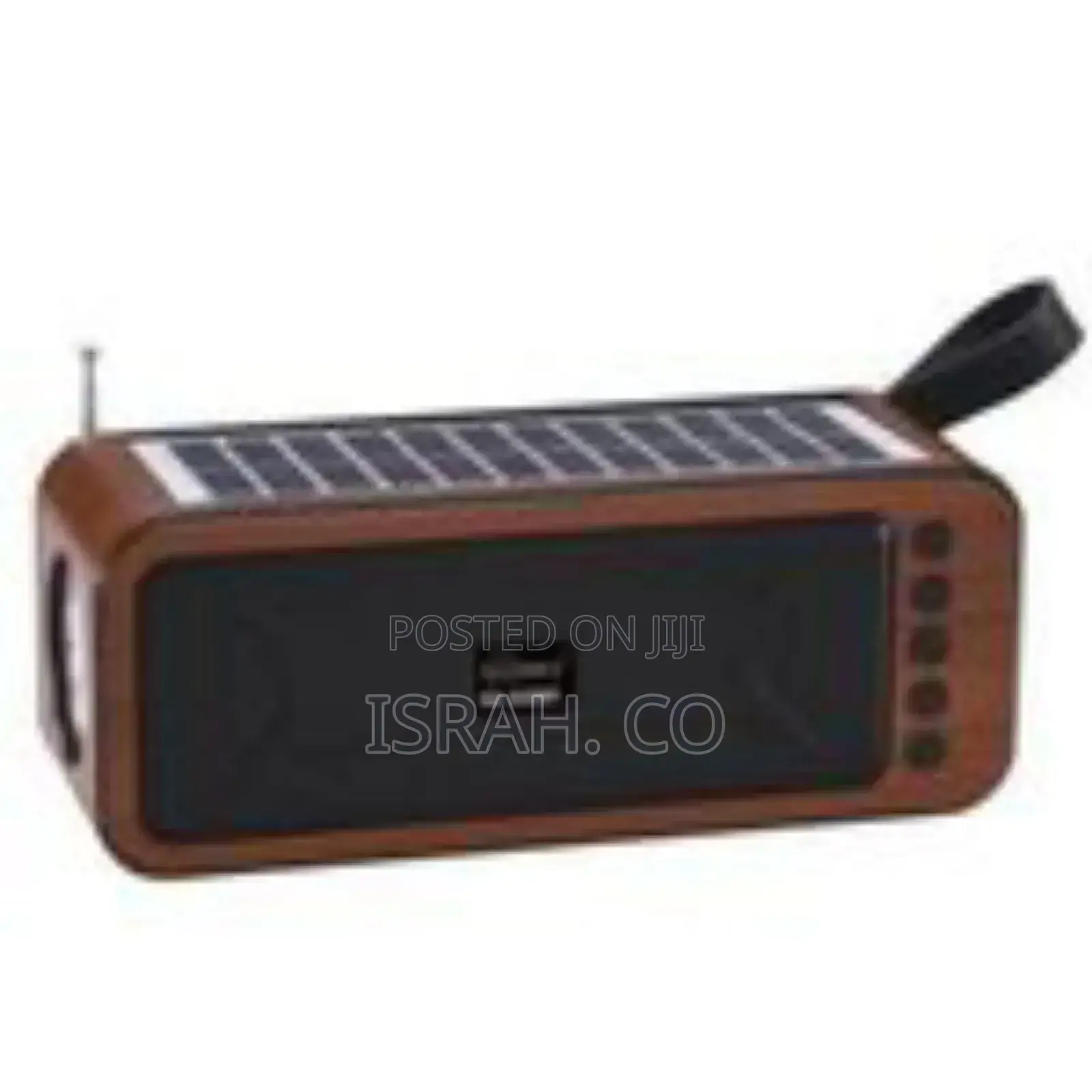 USB TF Aux Fm 6V 1W Solar Panel Speaker
