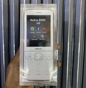 New Nokia 8000 4G 4 GB White