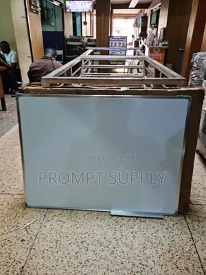 90x120cm Double-Sided Whiteboard With Markers and Eraser