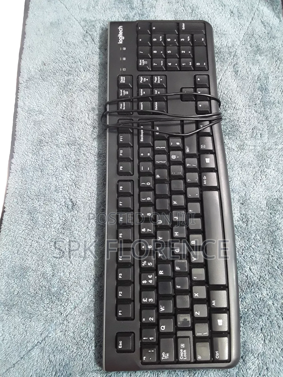 Logitech Grey Wired Keyboard