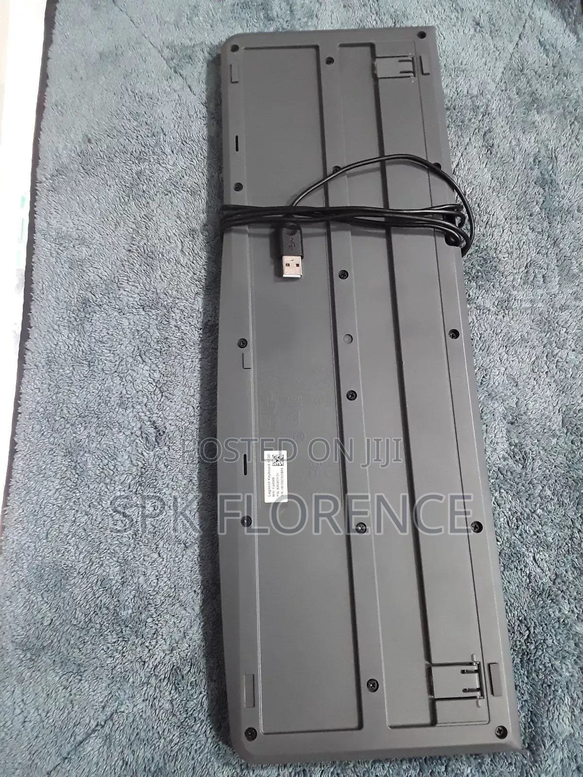 Logitech Grey Wired Keyboard