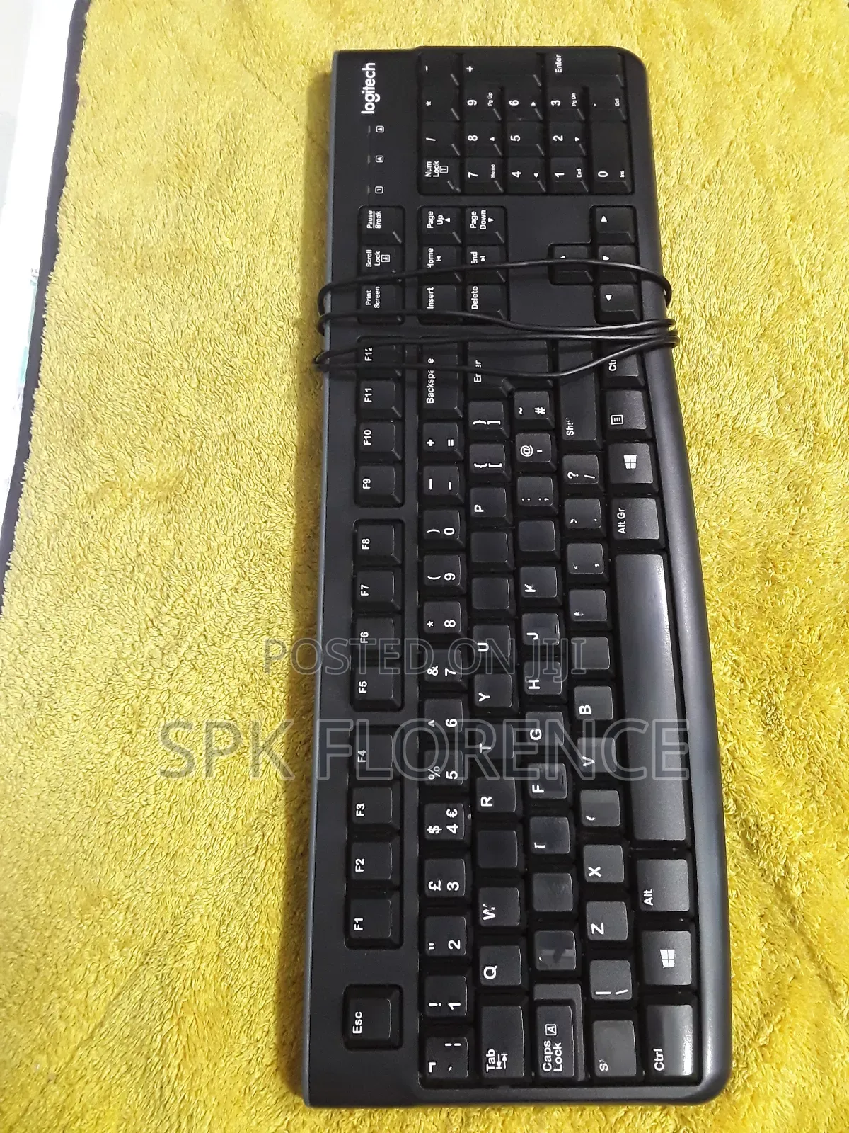 Logitech Grey Wired Keyboard