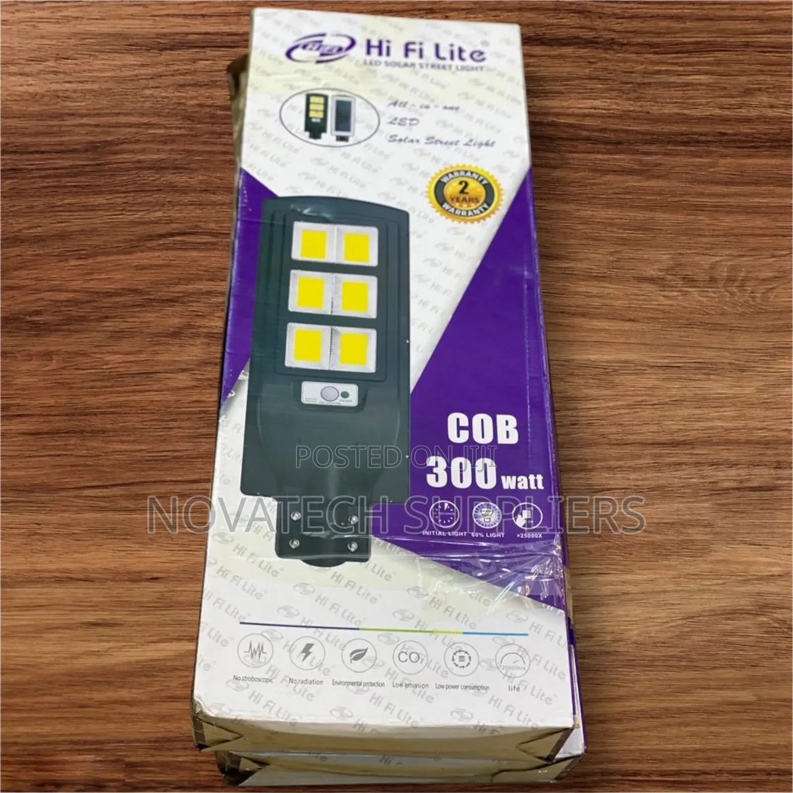 300W Durable Solar Street Lights Kynar