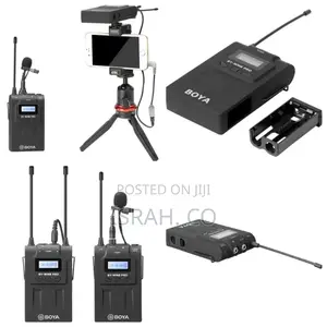 Boya by-Wm8pro--Channel Uhf Wireless Lavalier Microphone