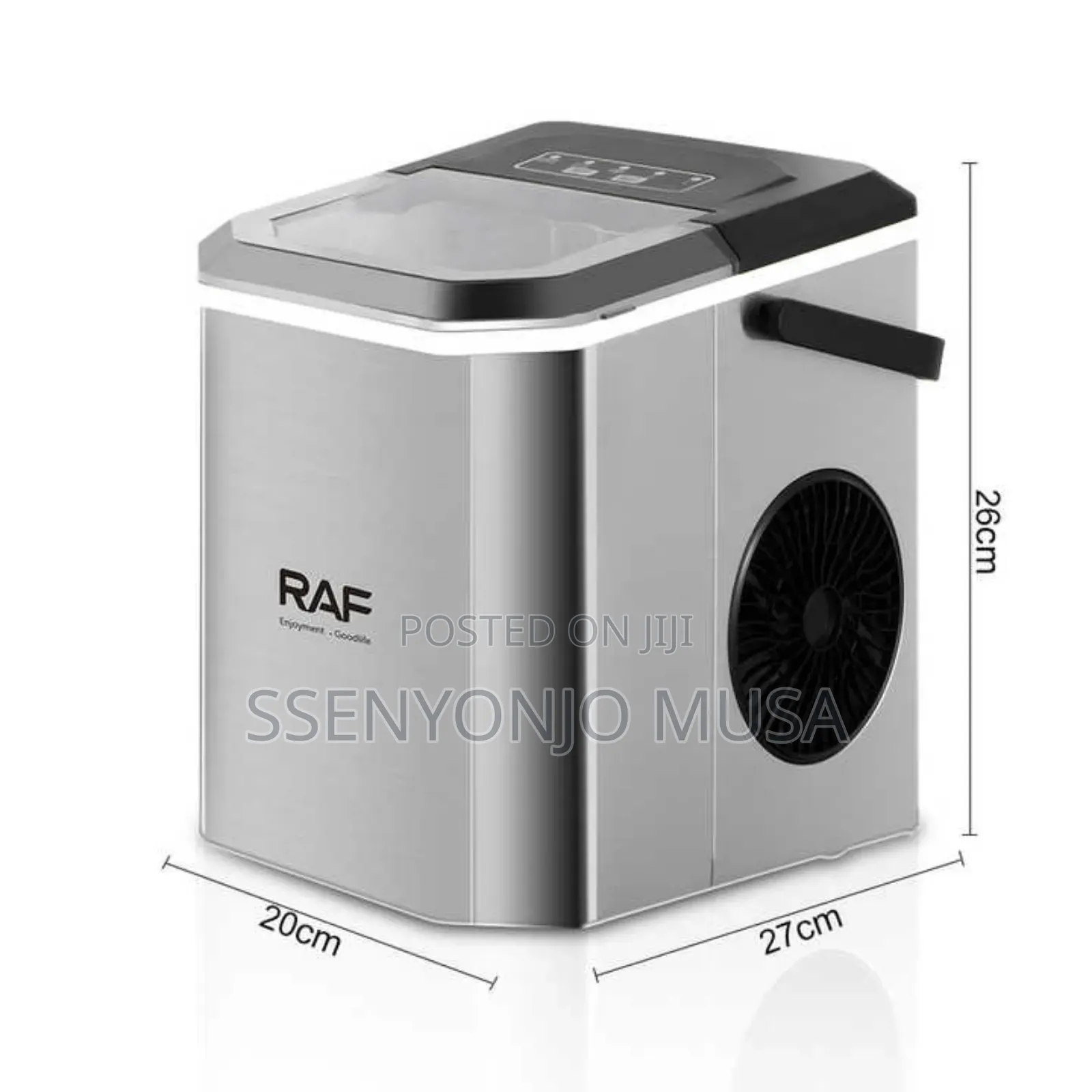 Raf Portable Ice Maker | 26lbs/24h Compact Countertop Ice-