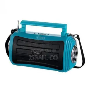 Portable Mini Speaker USB TF AUX FM DC5V Solar Glass - Black