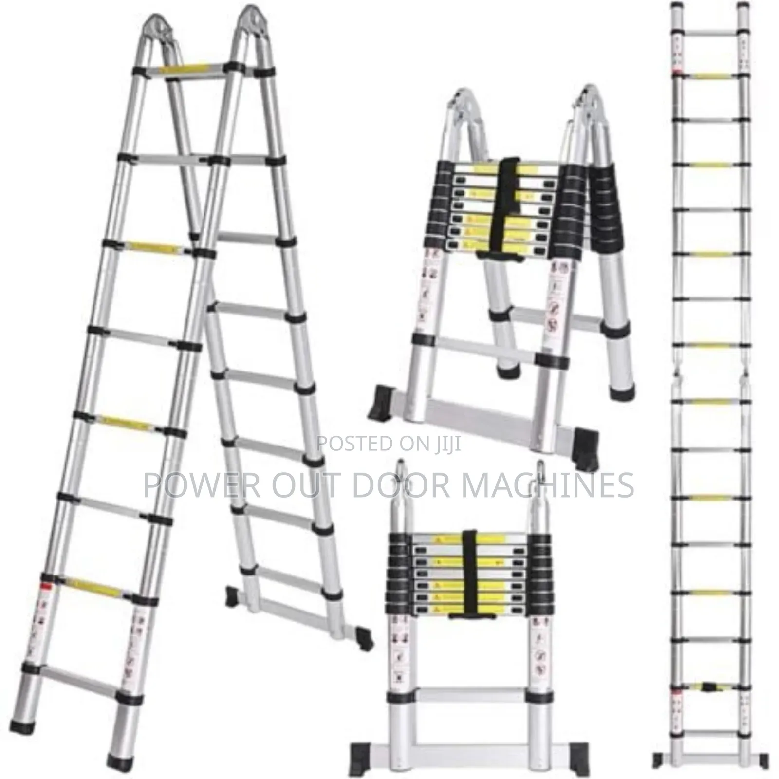 2meter / 6feet Selfolding Telescopic Ladder