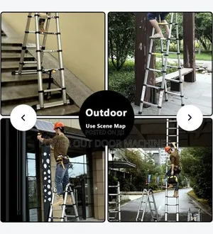 2meter / 6feet Selfolding Telescopic Ladder